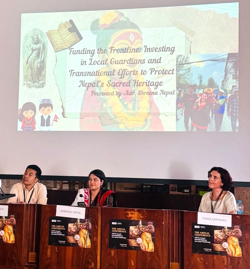 immagine notizia (ptn) Amelia, nasce la collaborazione fra Arca e Nepal per la protezione dei beni culturali